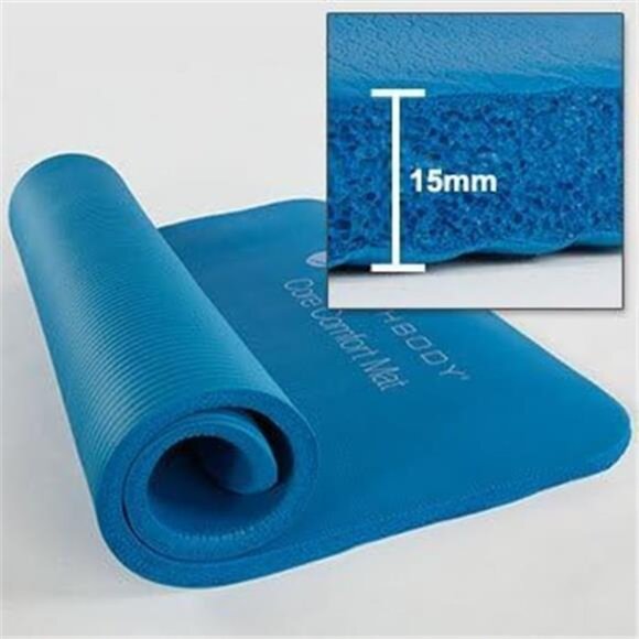 Exercise Mat, Extra Thick Foam Workout Mat for Home and Gym, Yoga, Ab Workouts - Picture 2 of 5